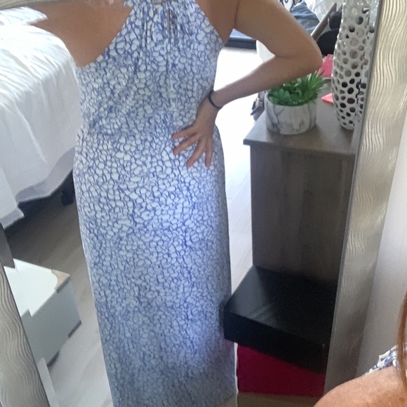 Stunning Mahi Gold maxi dress, sz M.  Elegant! - Picture 3 of 11